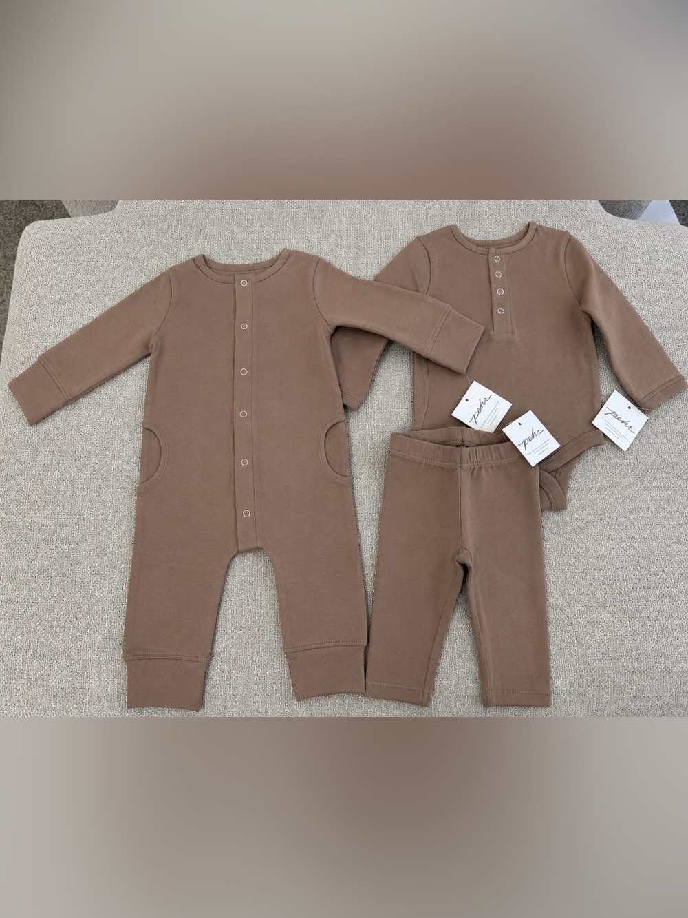Pehr Baby 3-Piece Organic Cotton Essentials Set